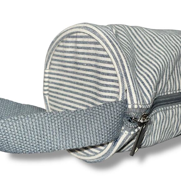 Pampered Chef Canvas Wine Bag Striped & Tumbler Silicone Sleeve 100093 Hostess - Picture 10 of 15